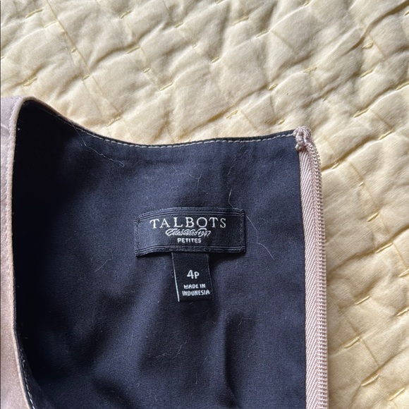 Talbot Stylish Tan and Black Dress - Picture 2 of 6